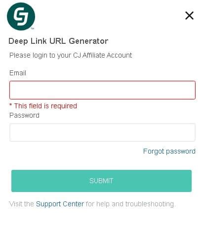 cj affiliate|How to Use the Deep Link Generator .